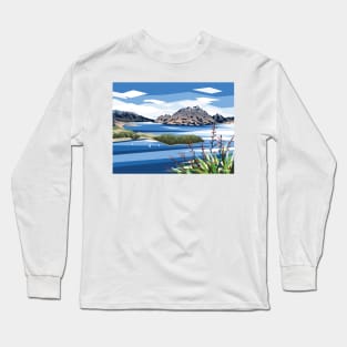 Cecil Peak, Queenstown Long Sleeve T-Shirt